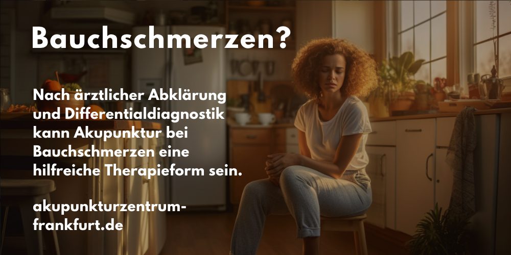 Akupunktur bei Bauchschmerz (abdomineller Schmerz)